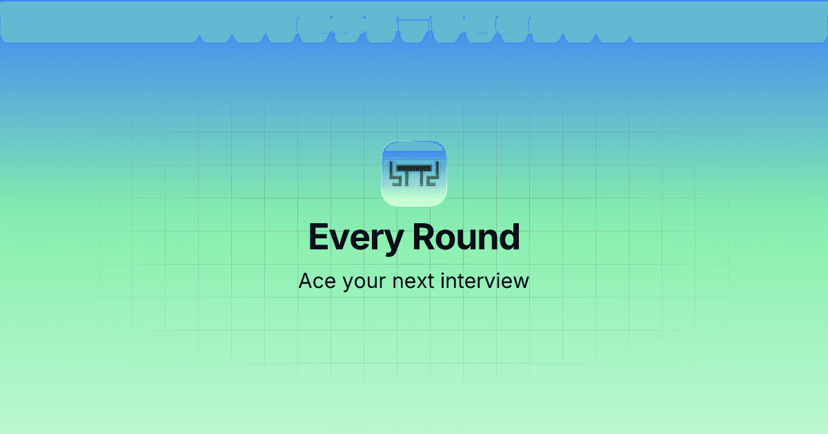 Every Round: AI Mock Interview preview 1