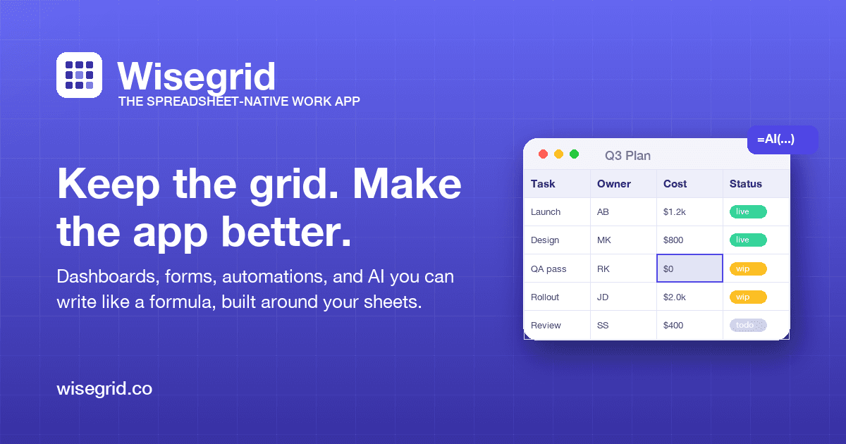 Wisegrid preview 1