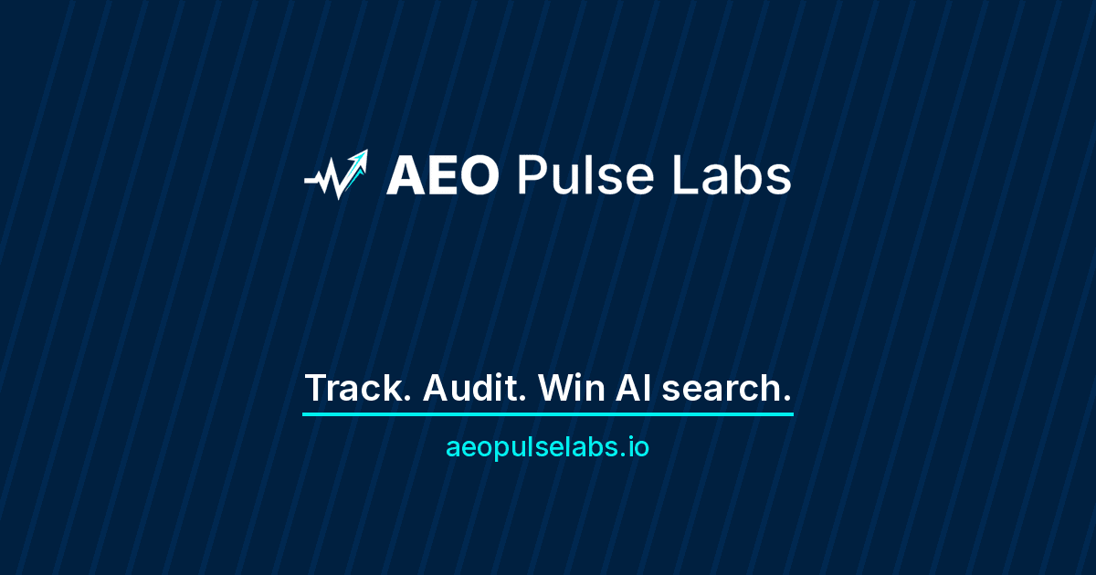 AEO Pulse Labs preview 1