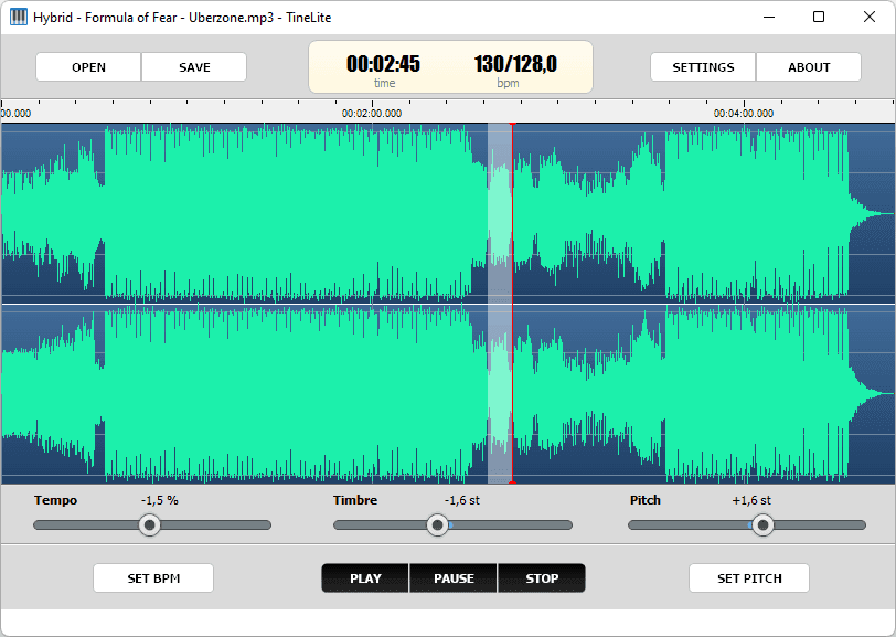 Audiophile TuneLite preview 1