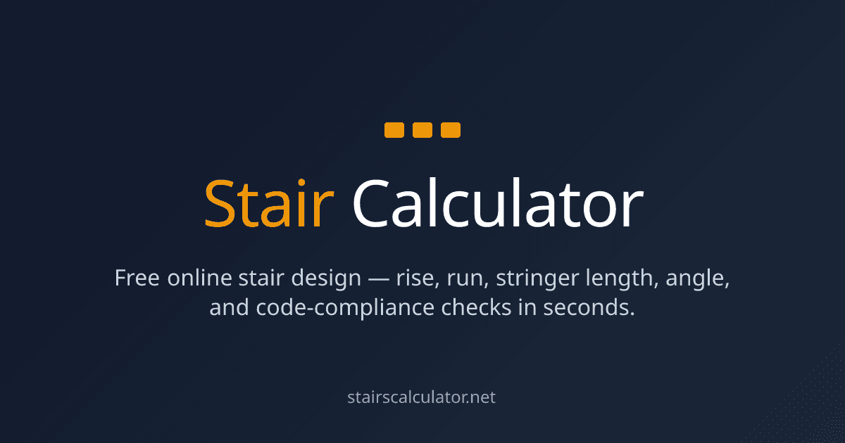 Stair Calculator preview 1