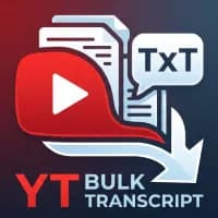 YtBulkTranscript App