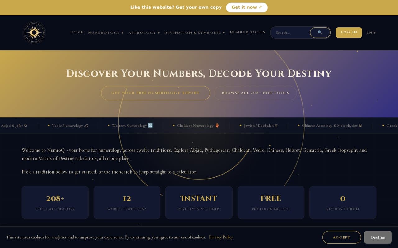 NumroQ preview 1