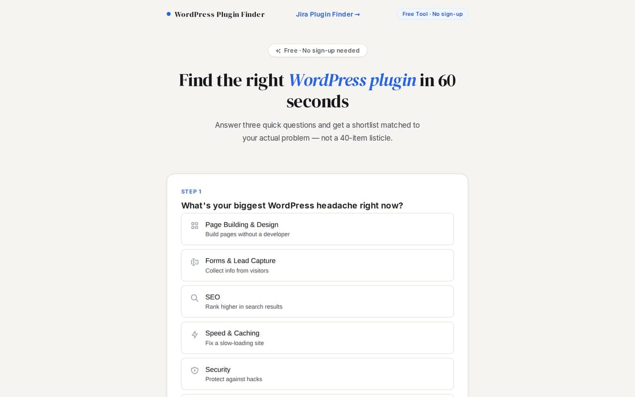 Find Right Plugin preview 1