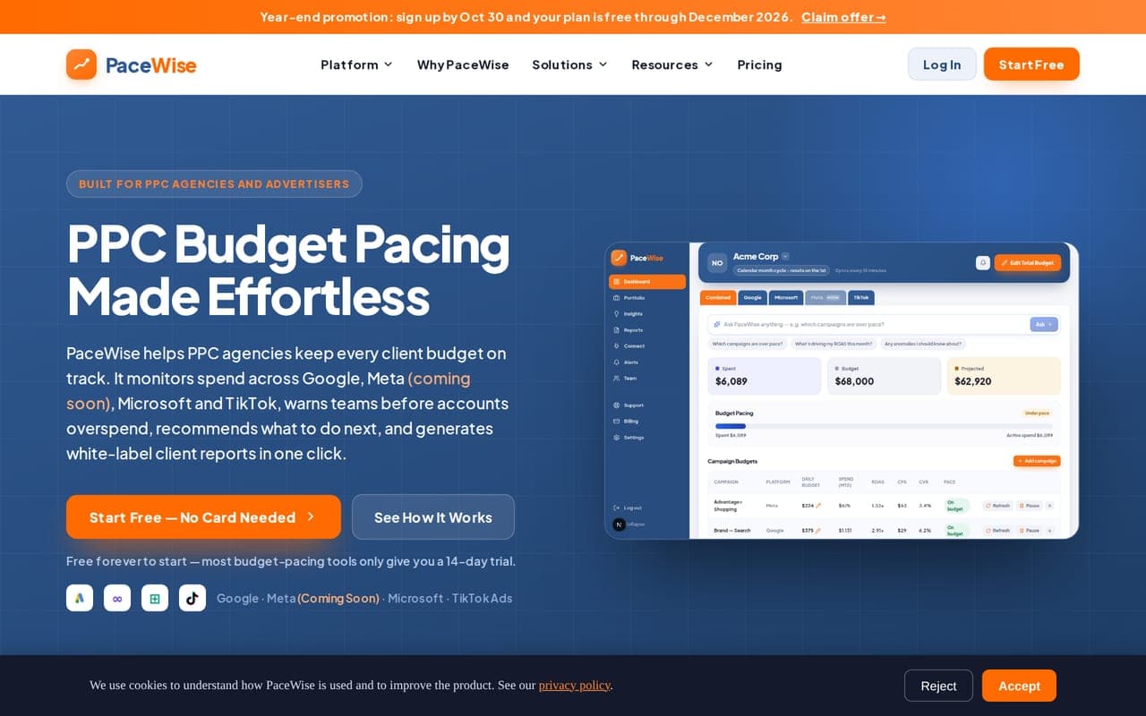 PaceWise preview 1
