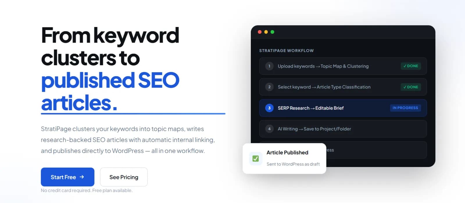 AI SEO Article Writing & Map preview 1