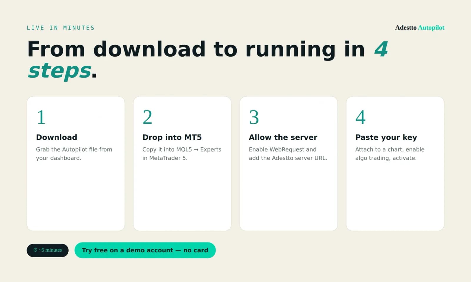 Adestto Autopilot preview 5
