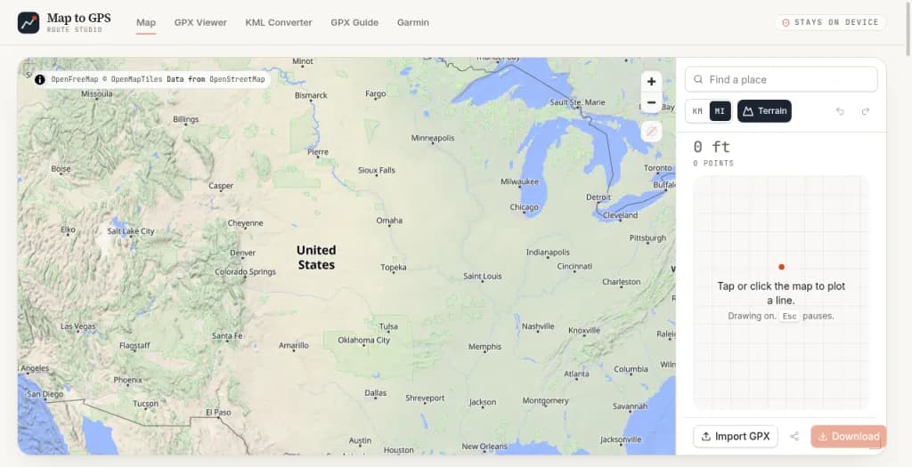 Map to GPS preview 1
