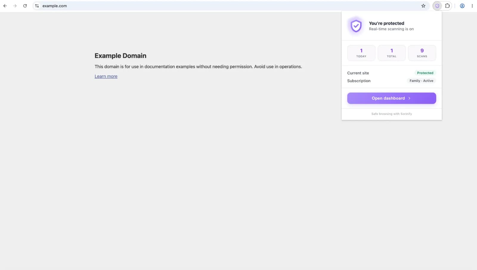 Sorinify - Phishing Protection preview 5