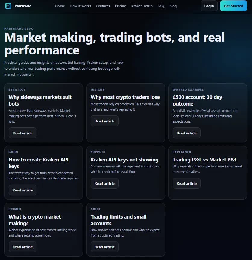 Pairtrade.io preview 4