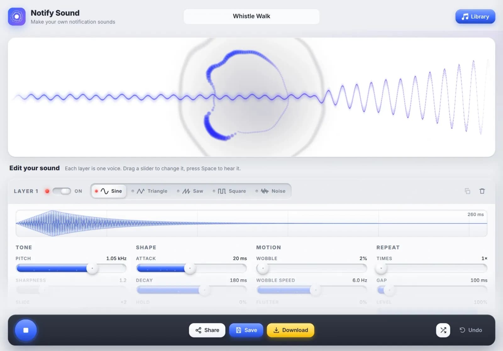 Notify Sound preview 2