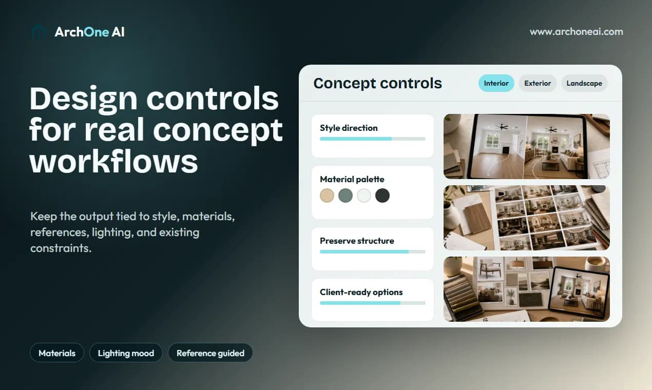 ArchOne AI — AI Design Visualization Platform preview 4