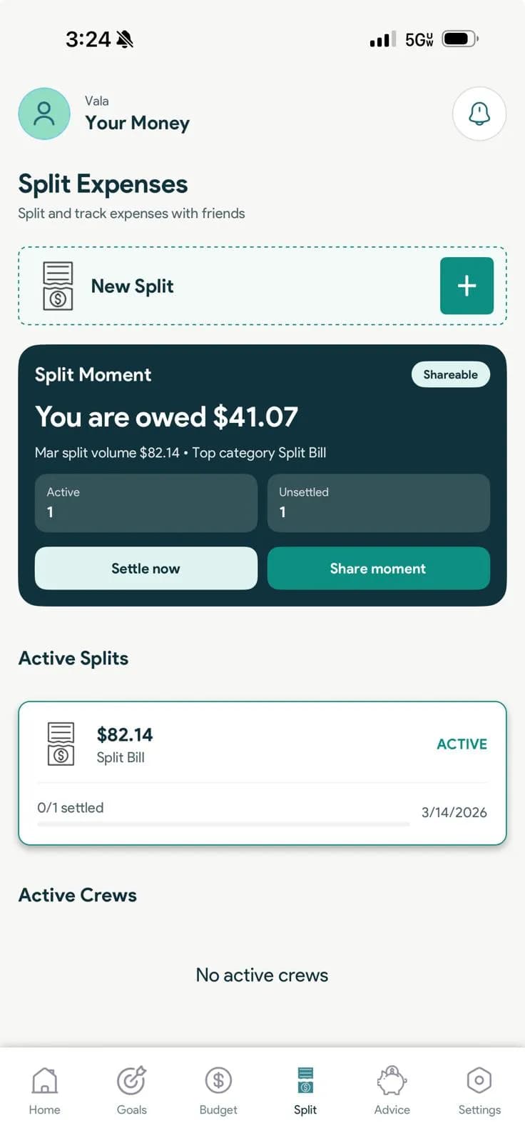 Vala | AI Budget App, Expense  preview 2