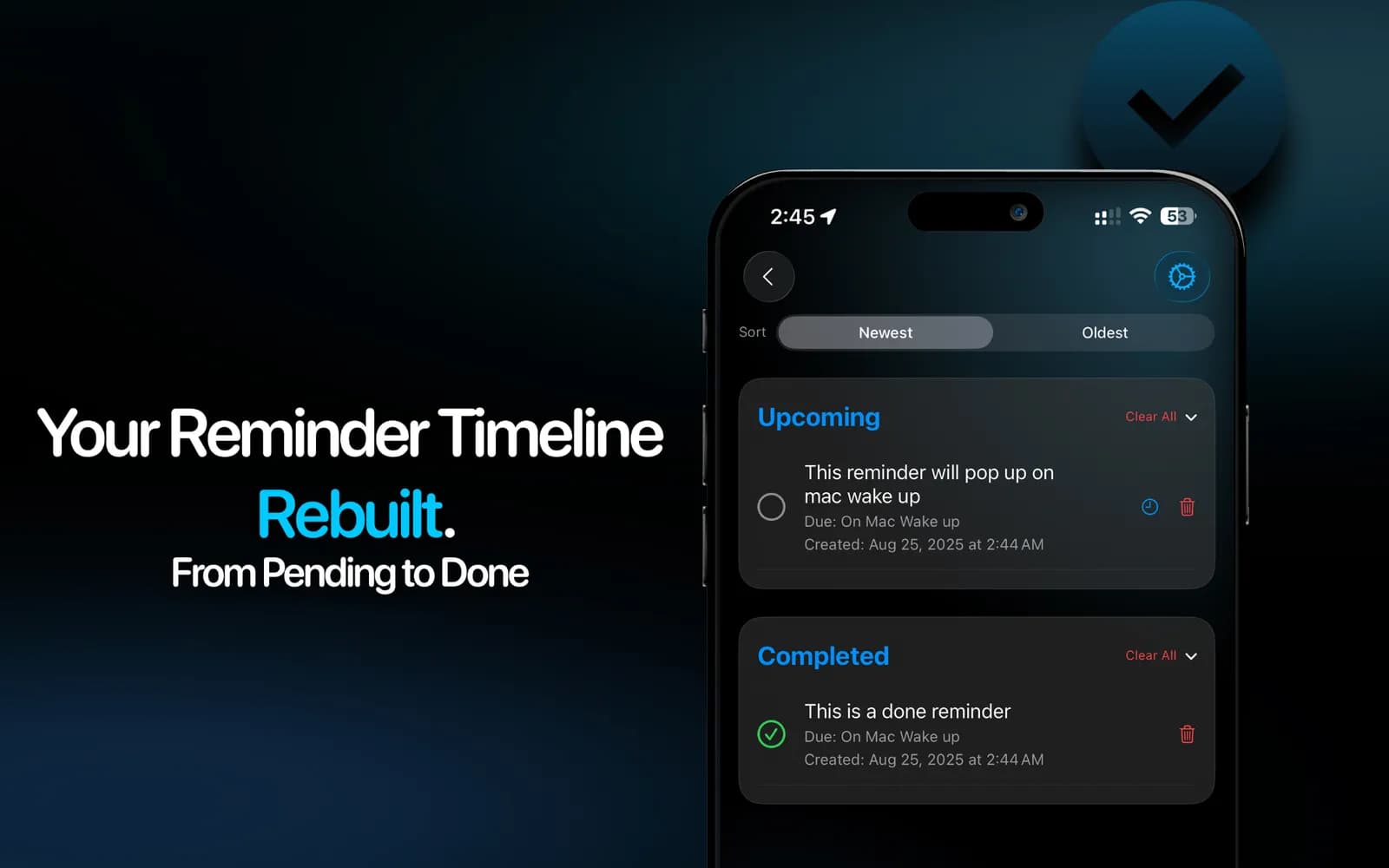 WakeMinder- Pop up Reminders preview 5