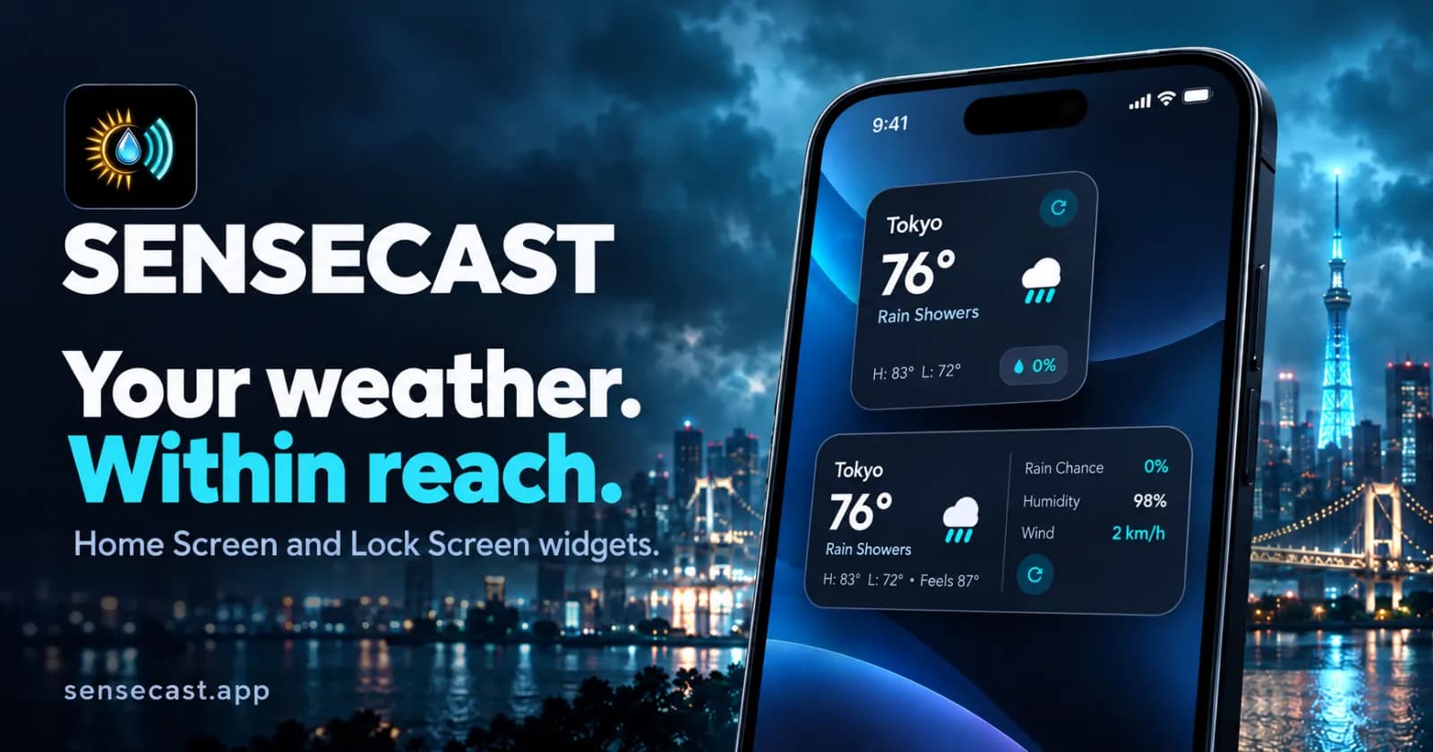 Sensecast — the multi-model weather app that explains the preview 2