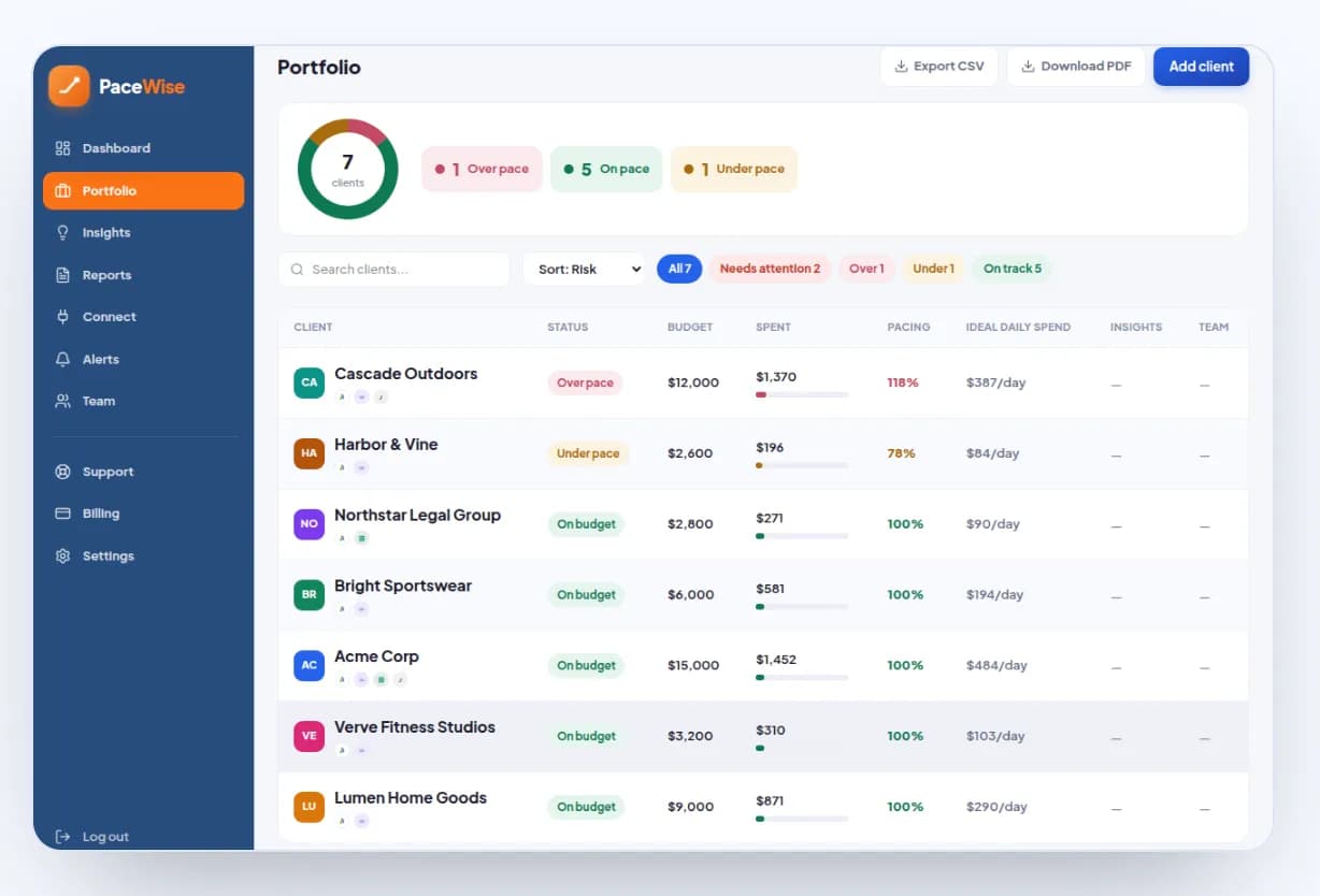 PaceWise preview 5