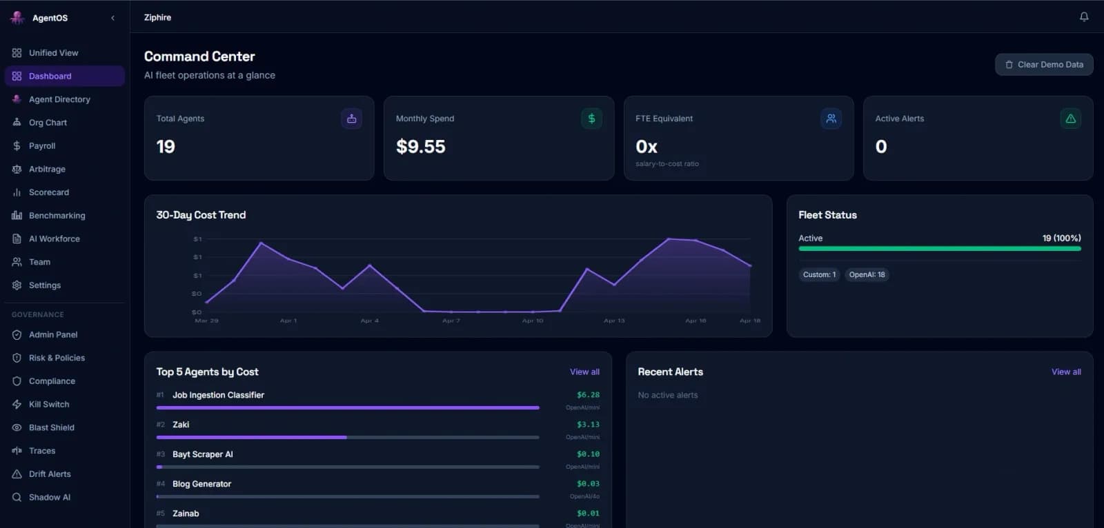 AgentOS - The OS for AI Agents preview 2