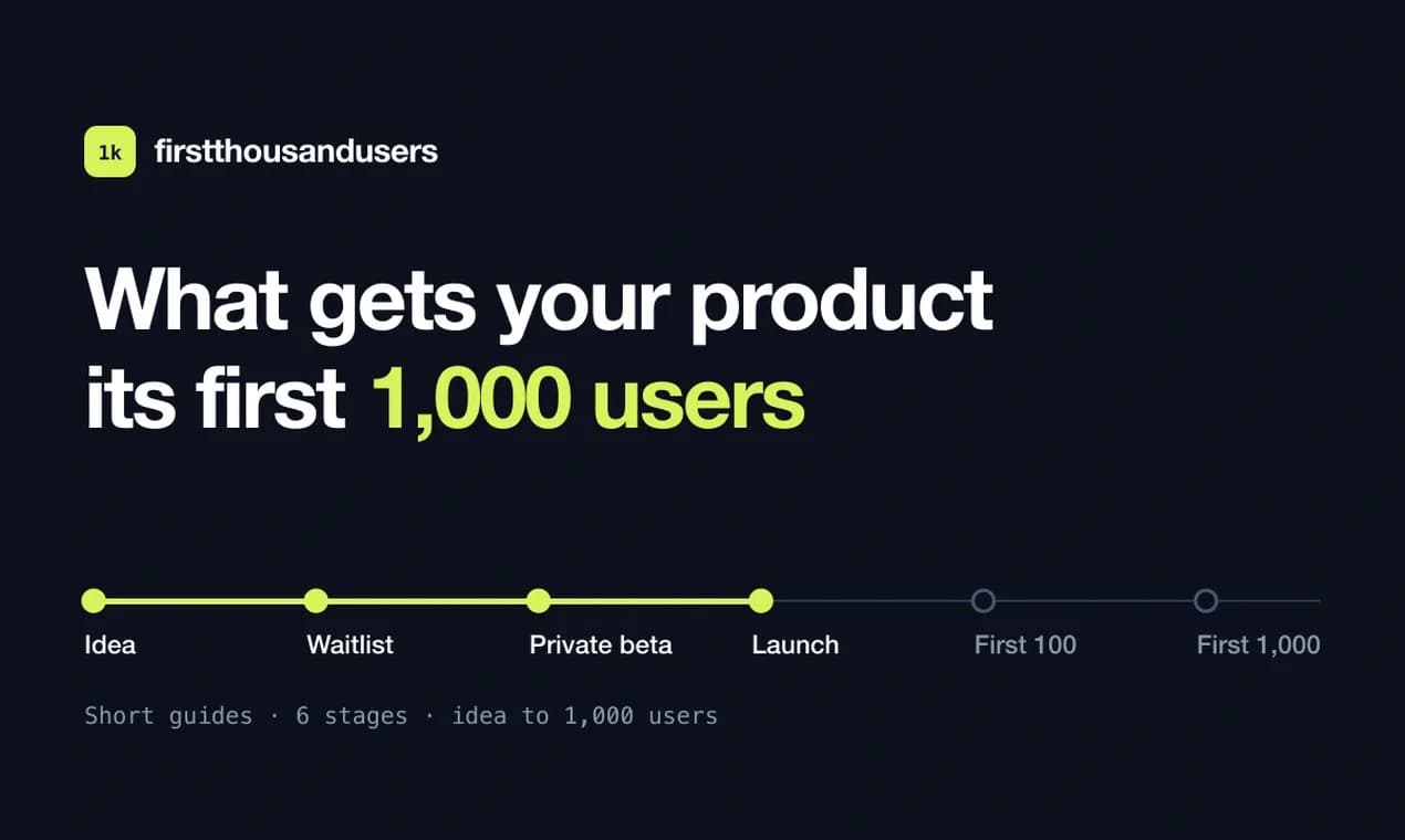 First 1,000 Users preview 1