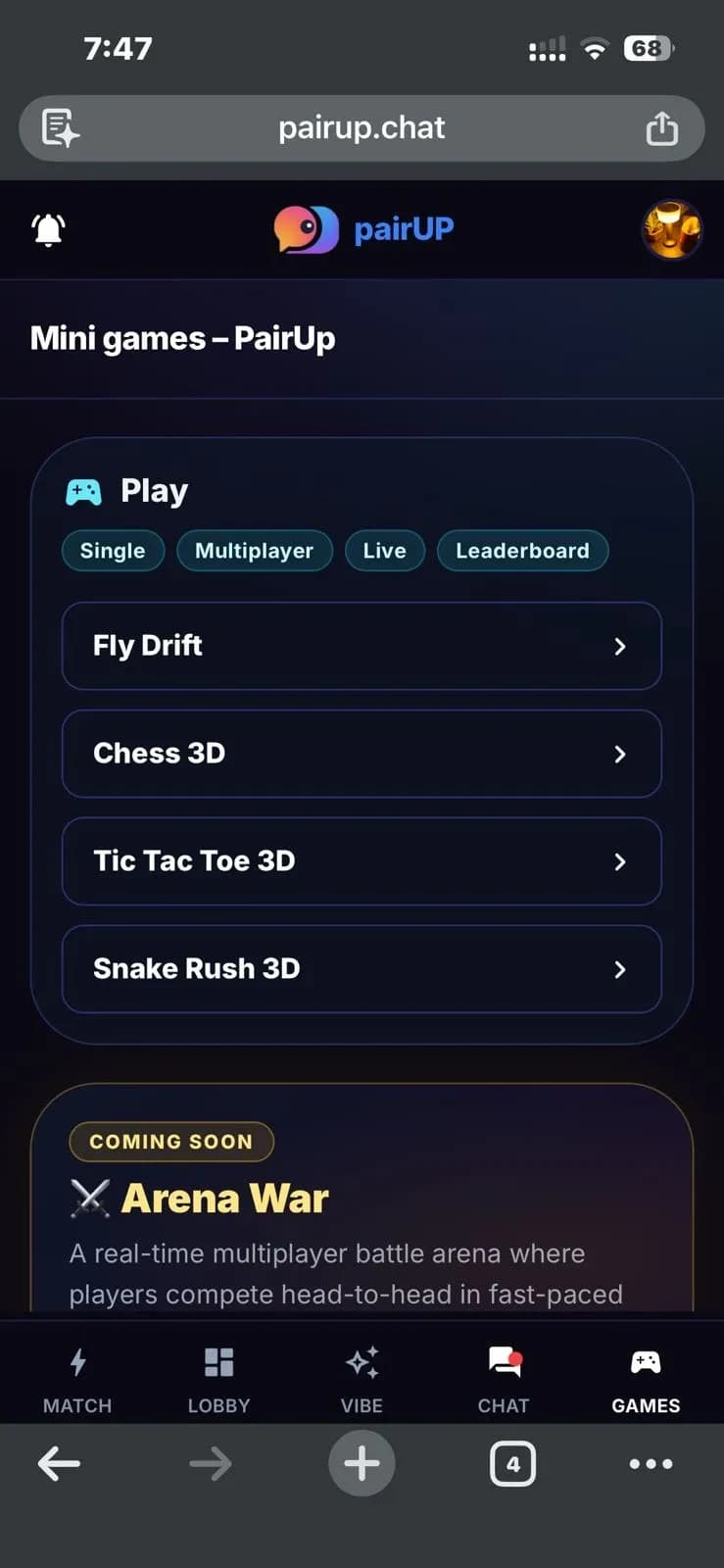 PairUp.Chat preview 2