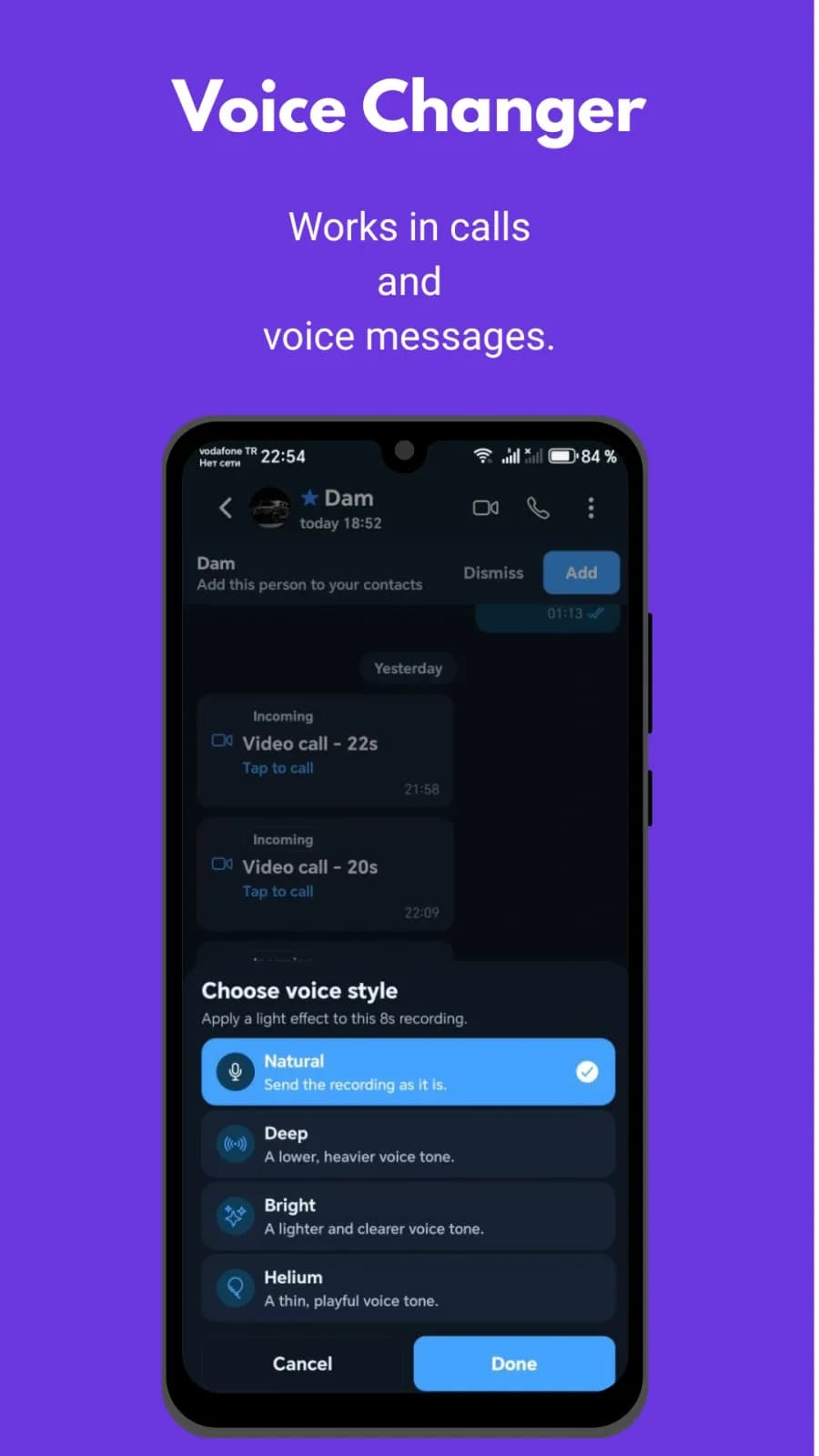 MeetVap - Security-focused private messenger preview 5