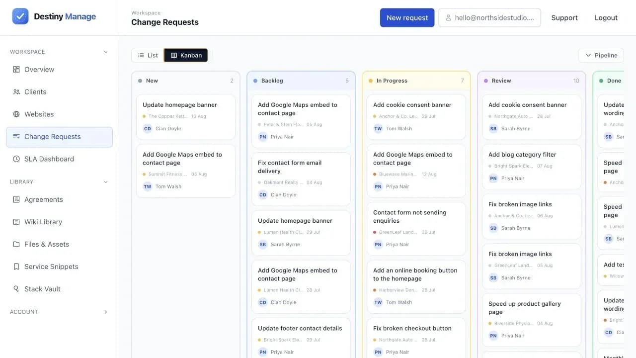 Destiny Manage preview 2