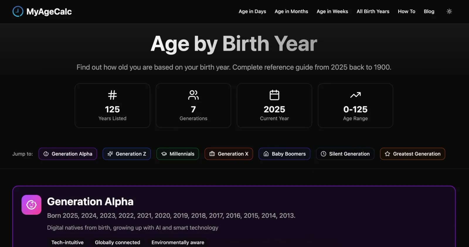 Age Calculator preview 3