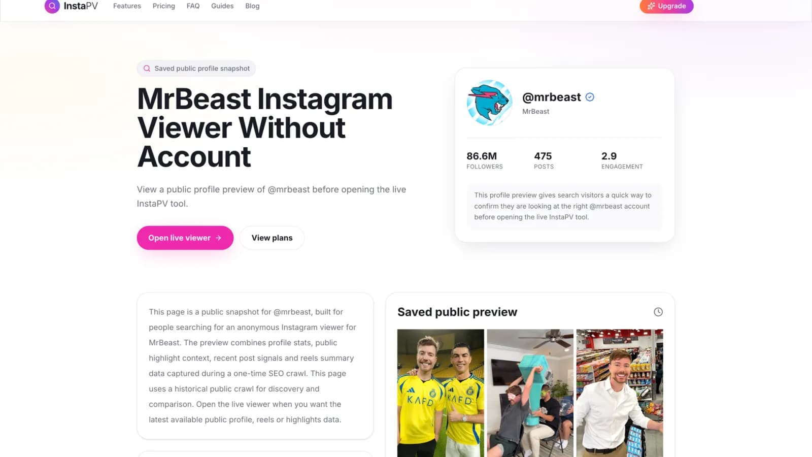 InstaPV preview 1