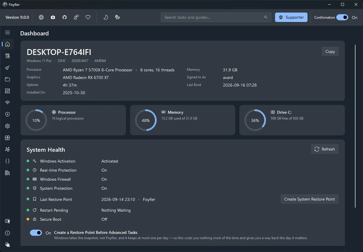 Fixyfier preview 2