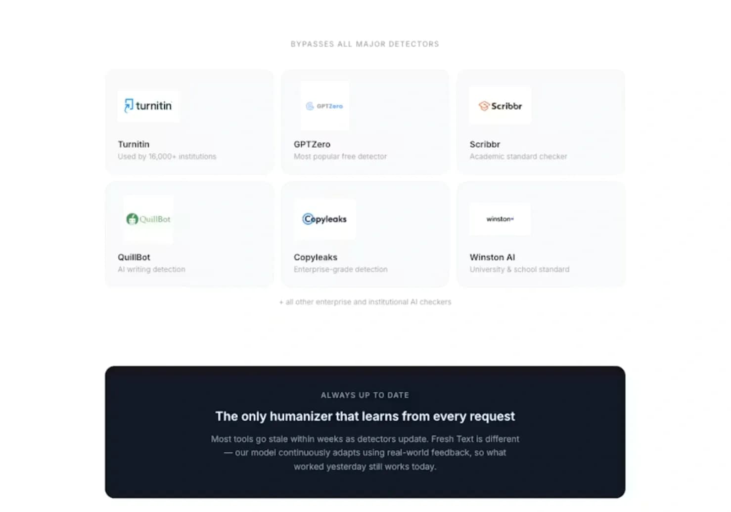 Fresh Text — AI Text Humanizer preview 2