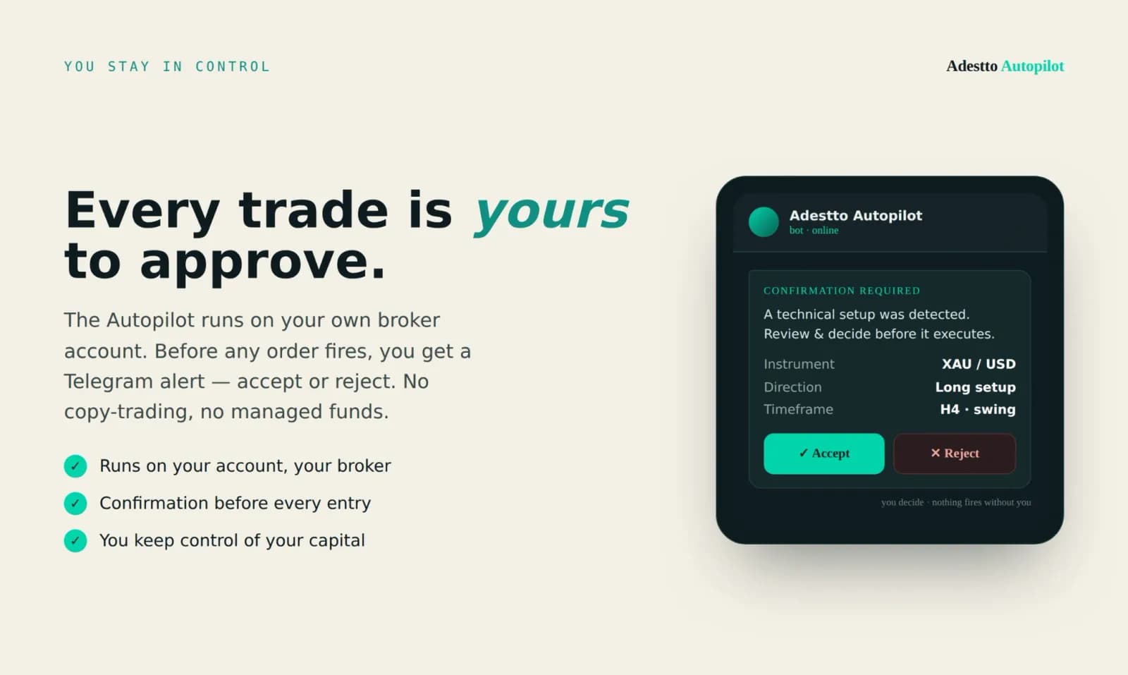 Adestto Autopilot preview 2