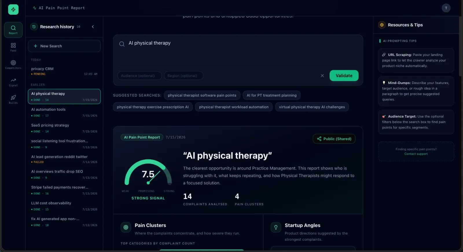 PainBase - Find Validated Ideas from Real People Who Need preview 2