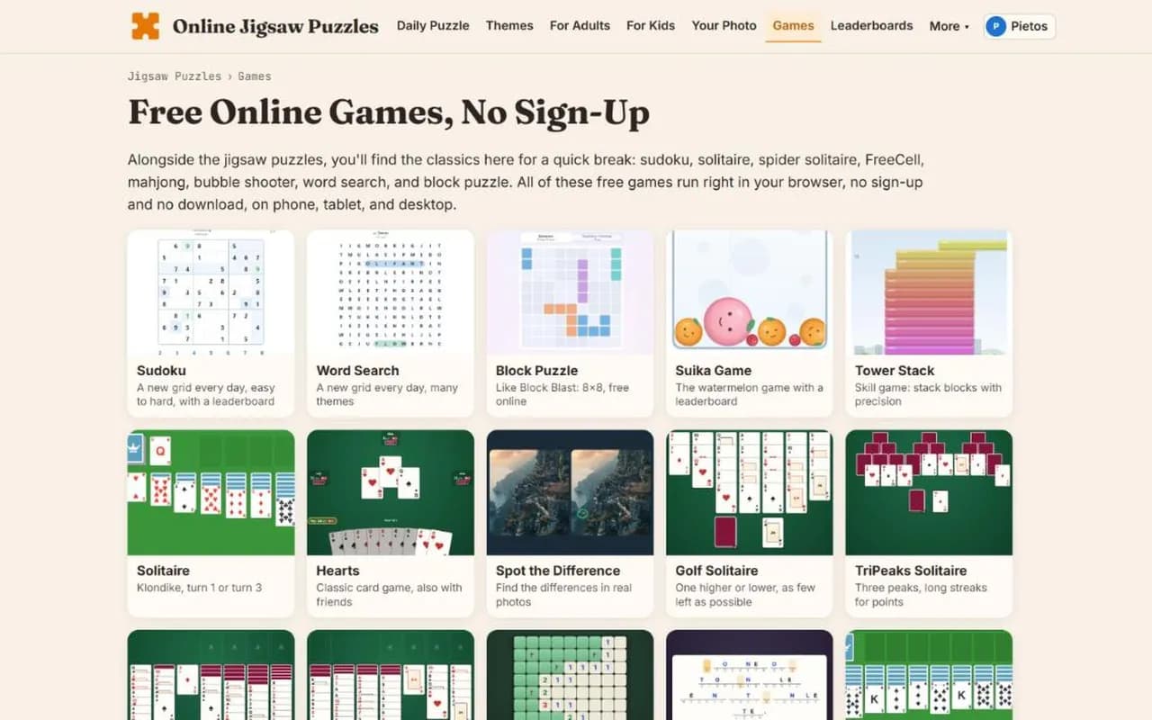 OnlineJigsawPuzzles.net preview 2