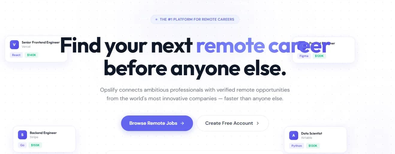 Find Your Next Remote Career - preview 1
