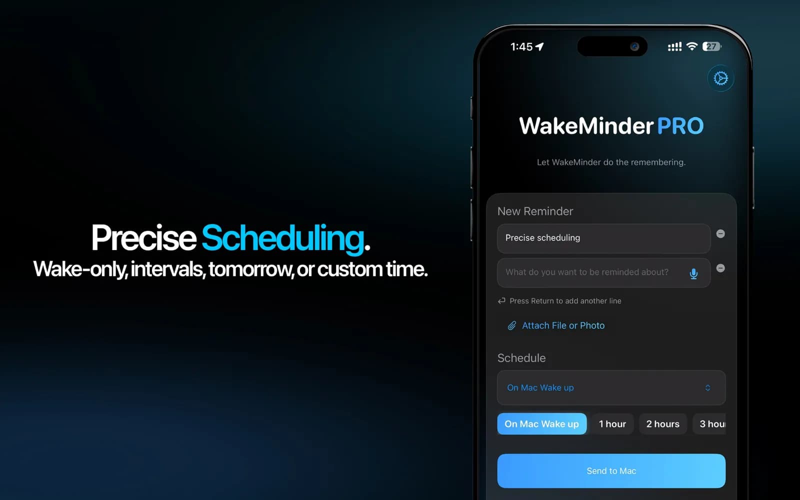 WakeMinder- Pop up Reminders preview 2