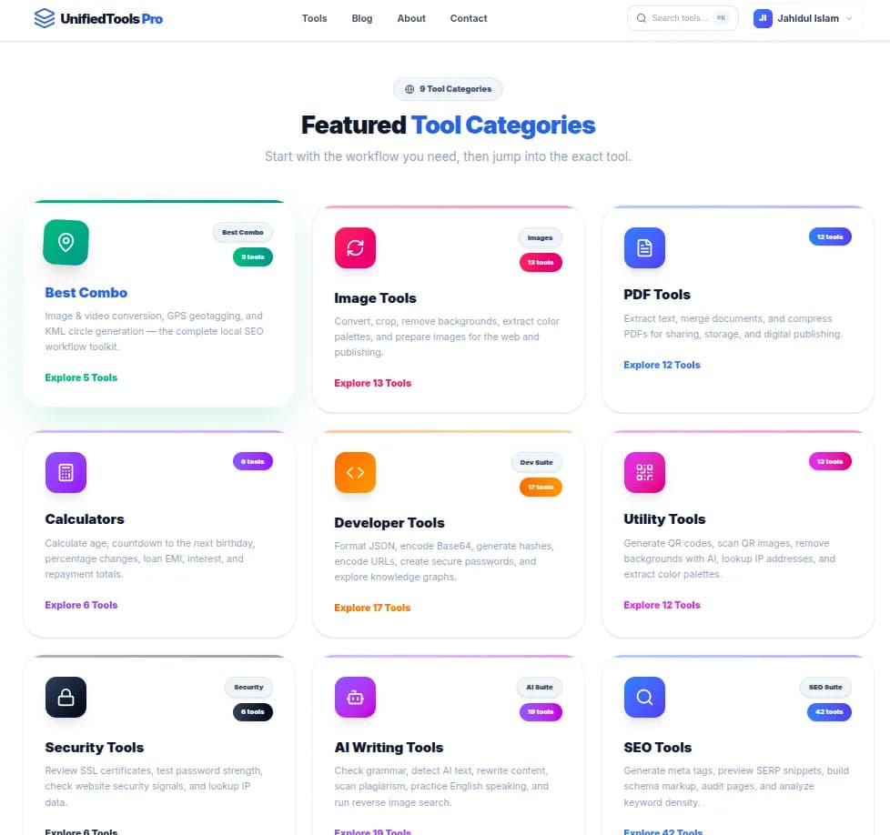 UnifiedTools Pro preview 5