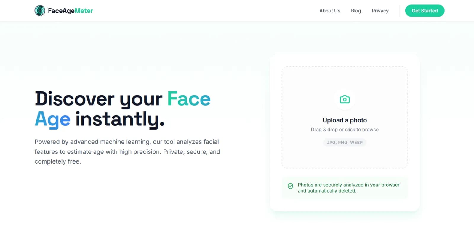 Free Age Detection from Photos preview 1