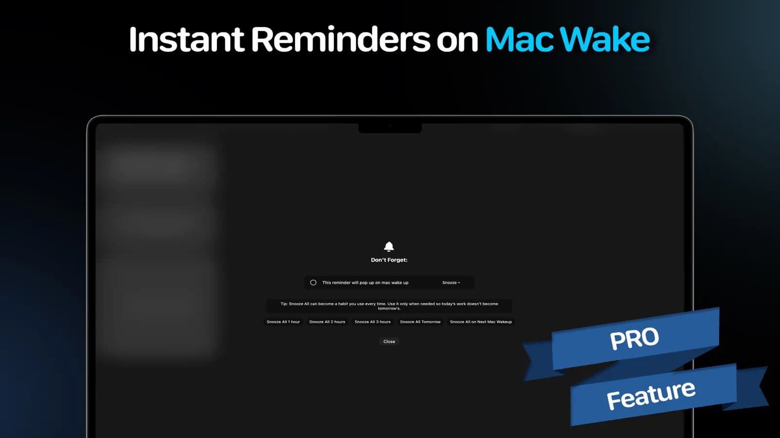 WakeMinder- Pop up Reminders preview 1