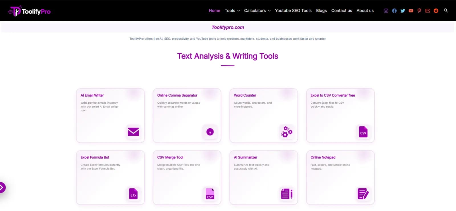 Toolifypro - Free Tools preview 1