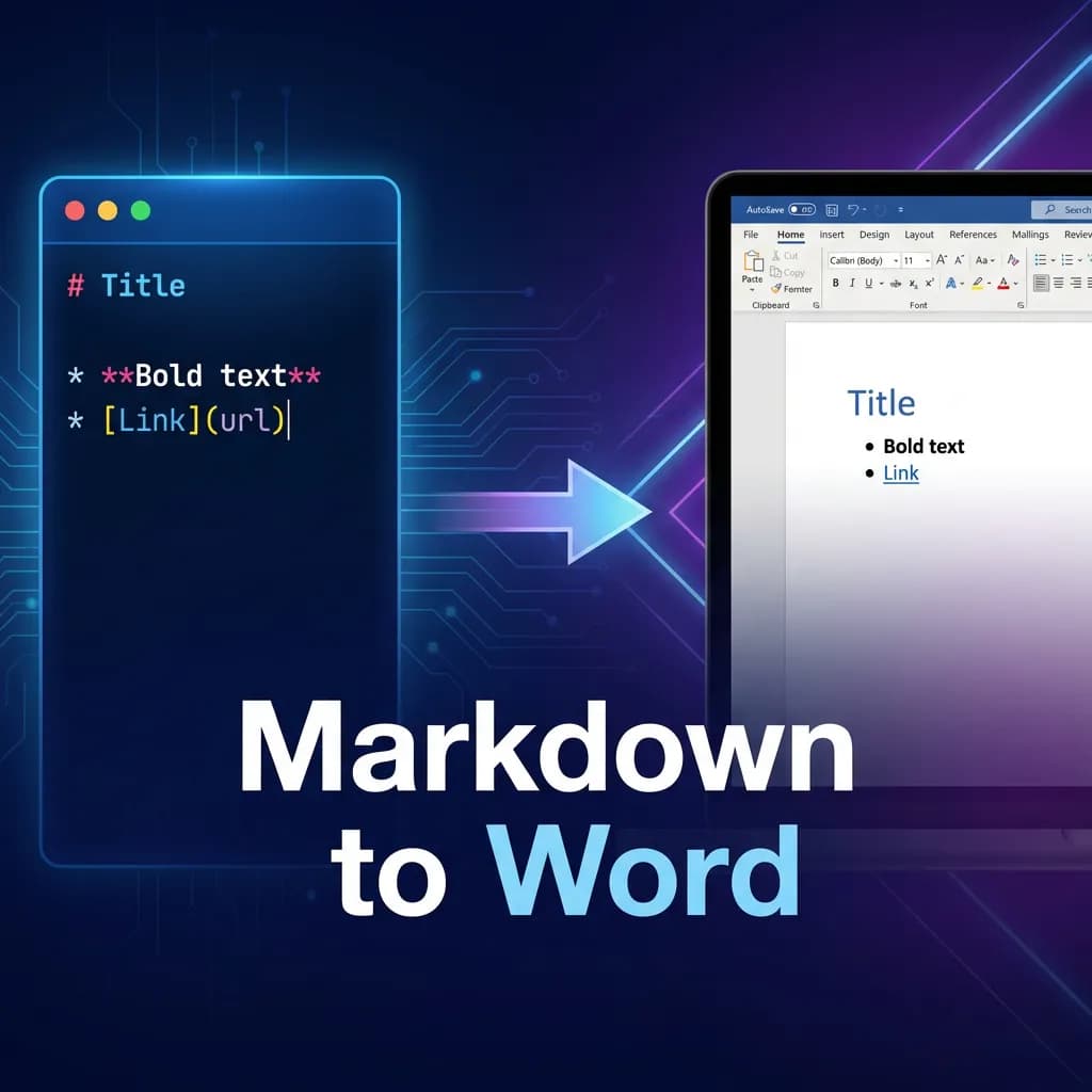 Markdown to Word Converter – F preview 1