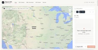 Map to GPS