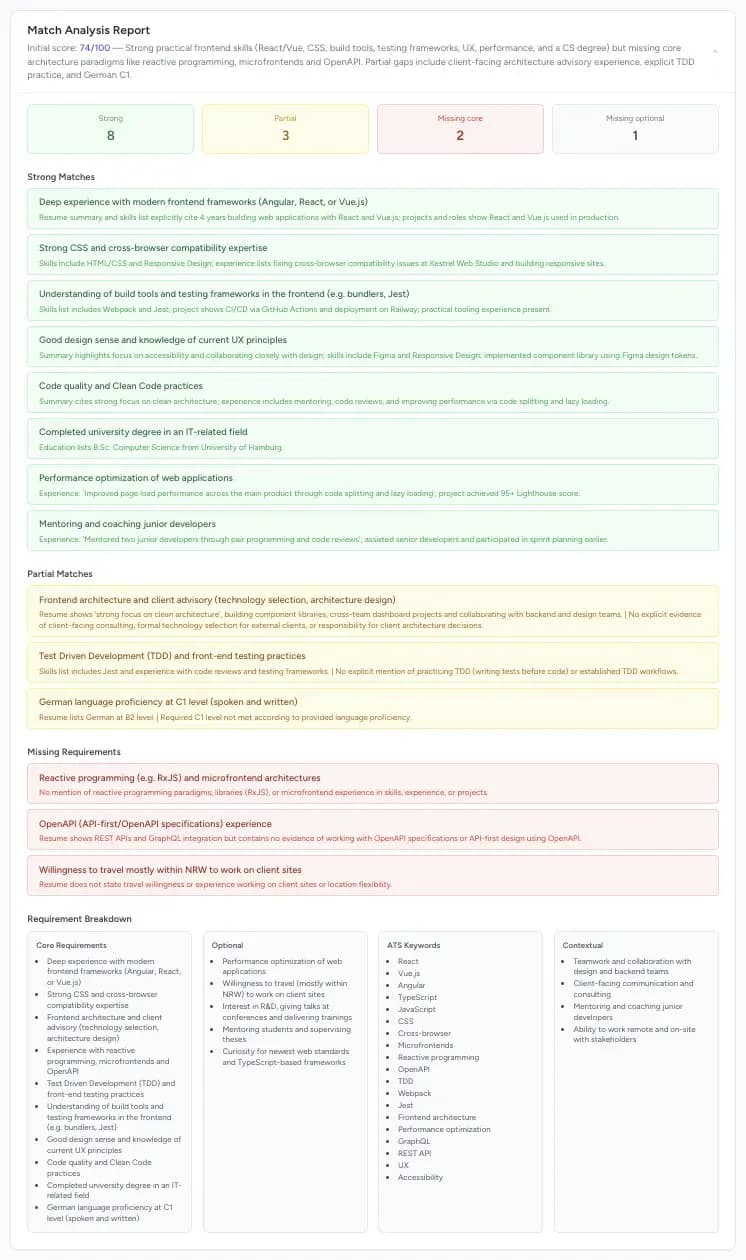 Resumes Coach preview 2