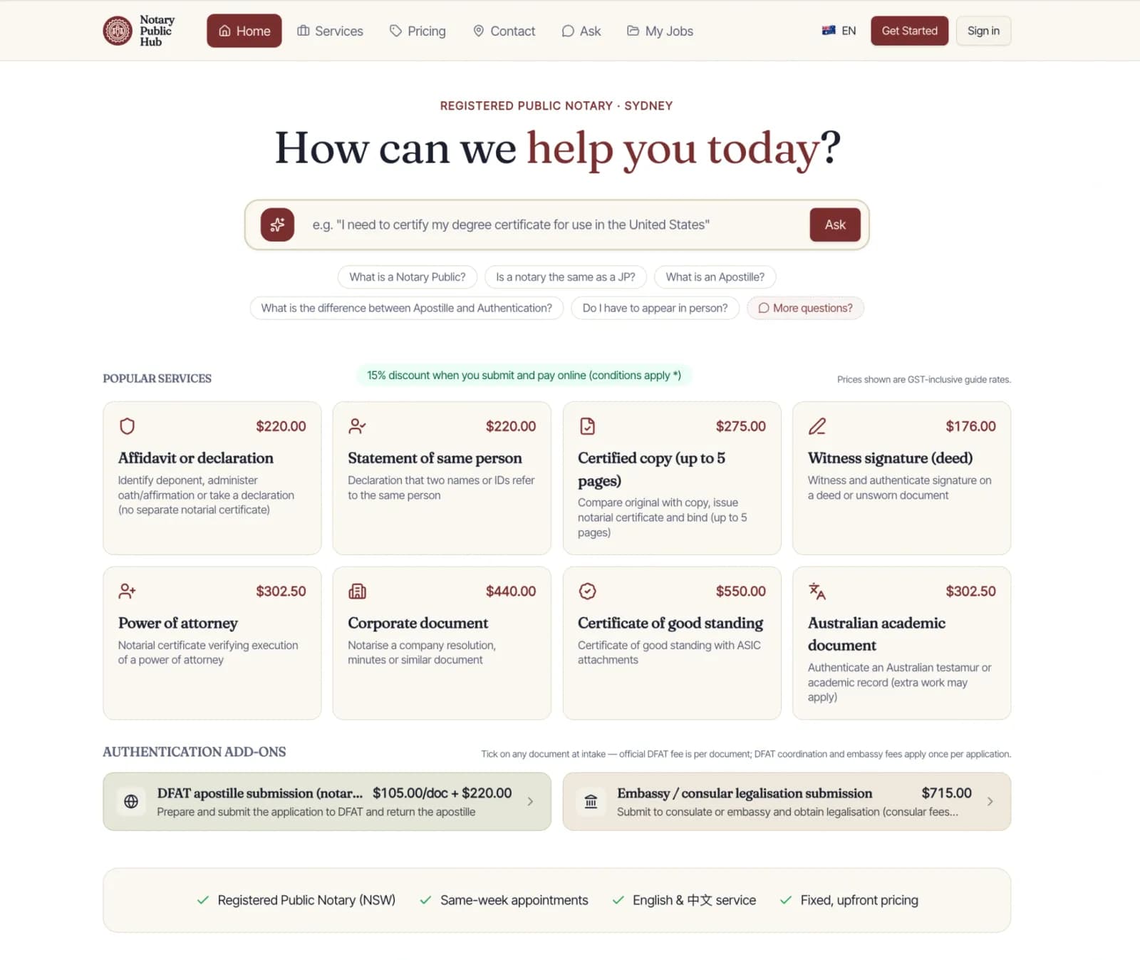 Notary Public Hub preview 1