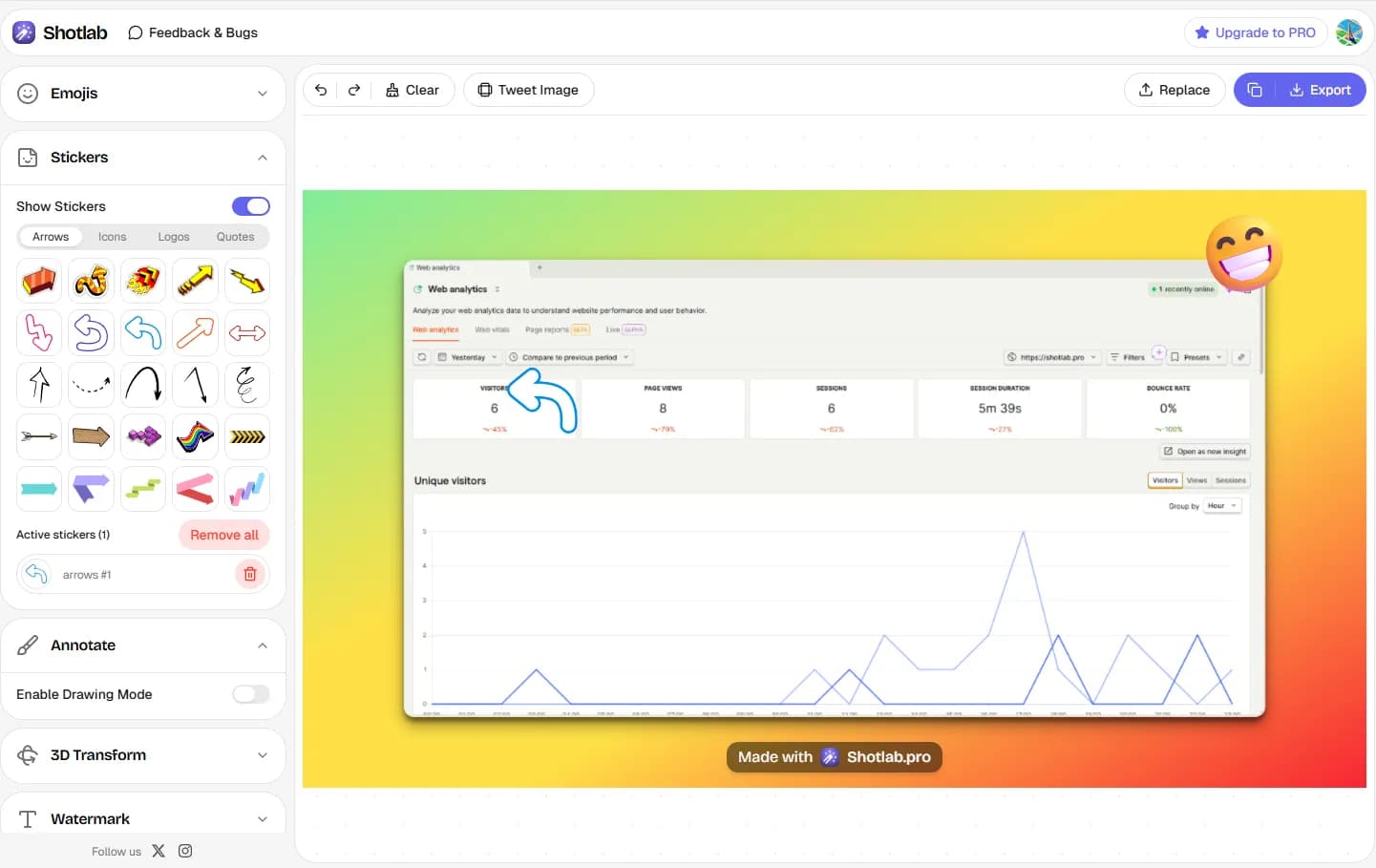 ShotLab preview 2