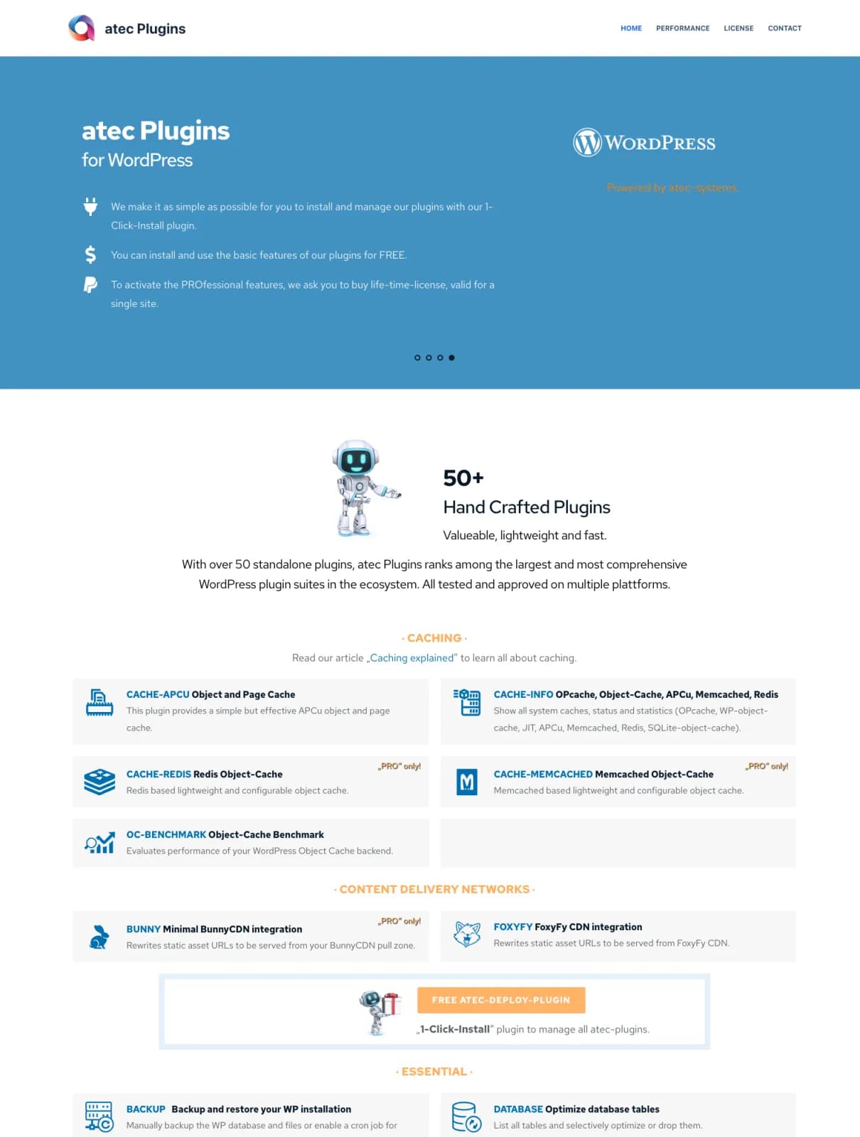 Hand Crafted WordPress plugins preview 1