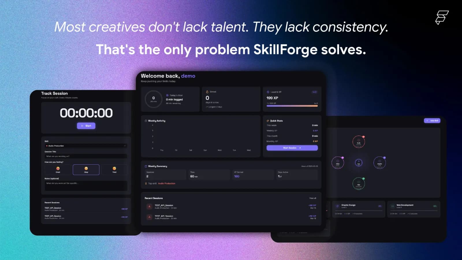 SkillForge – AI Skill Tracker preview 1