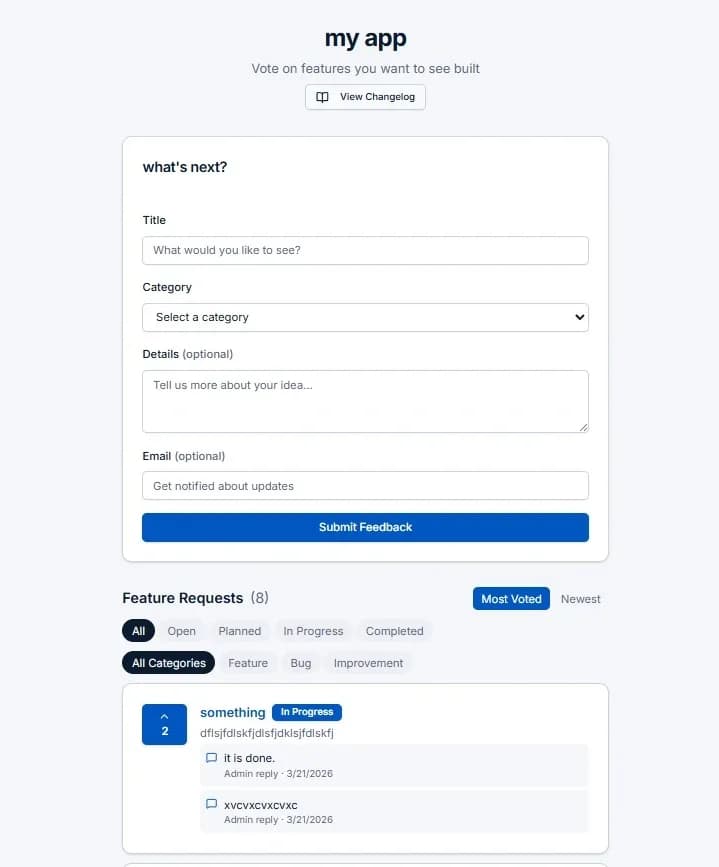 LoopSignal — Collect User Feed preview 2