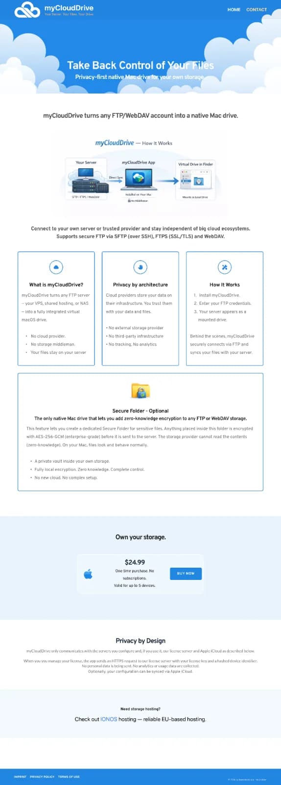 my Cloud Drive preview 1