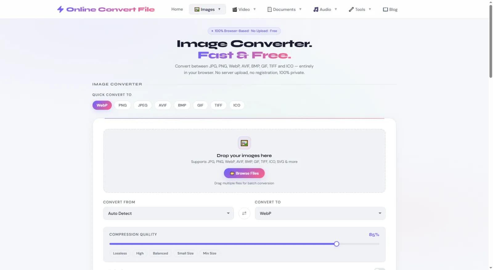 Online Convert File - Free Ima preview 2
