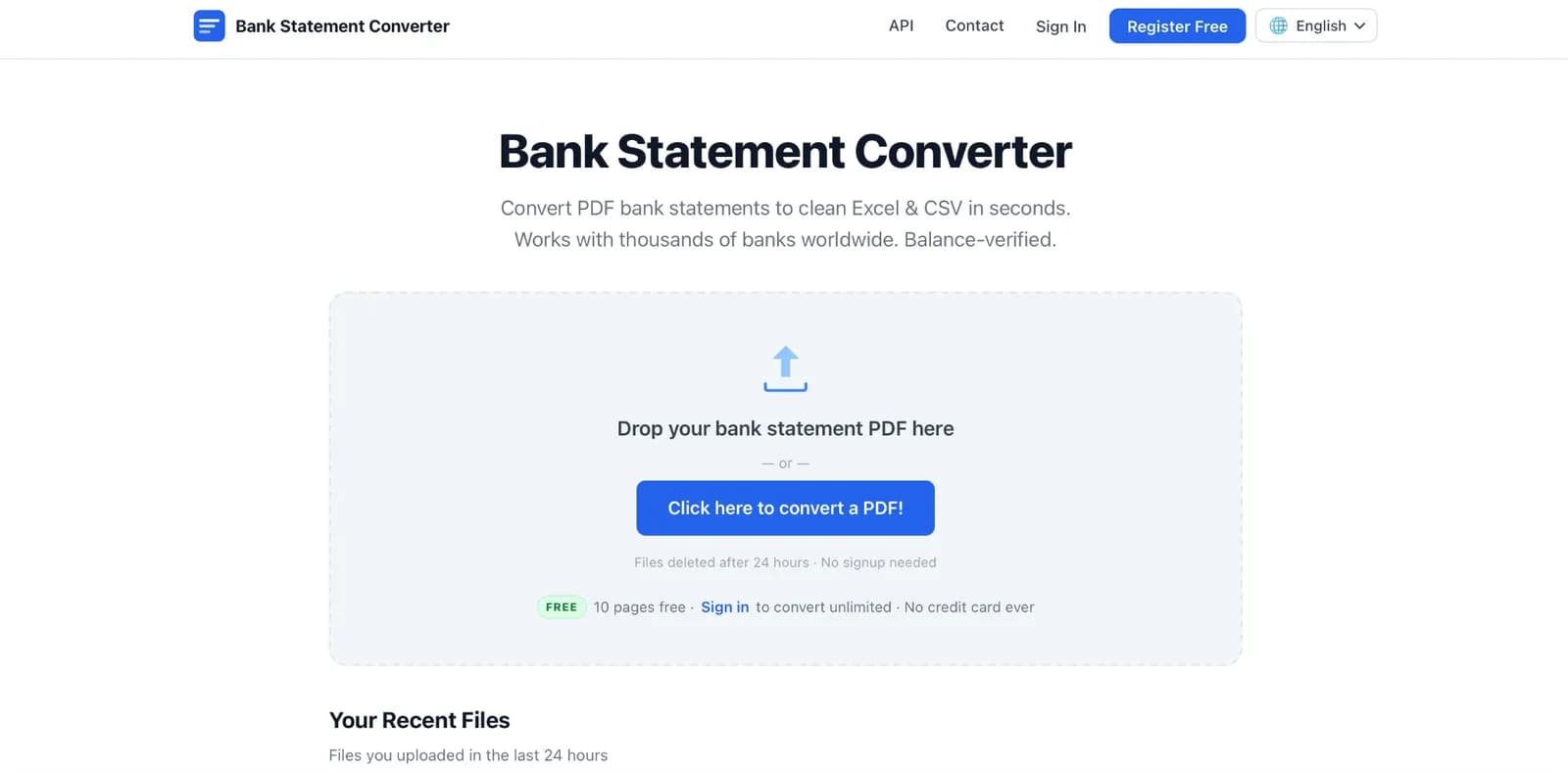 Bank Statement Engine preview 1