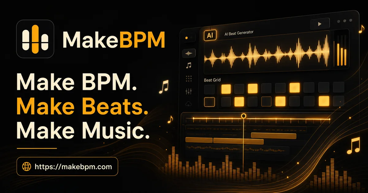 MakeBPM - AI Music Studio for Creators preview 1